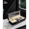 Uten Watch Box, 6 Slots Watch Case, Watch Box Organizer