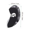 Kisangel 10pcs Golf Club Headcovers Magnetic Putter Covers Neoprene Golfing