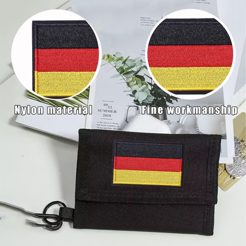 Deutschland Patch Klett Flagge