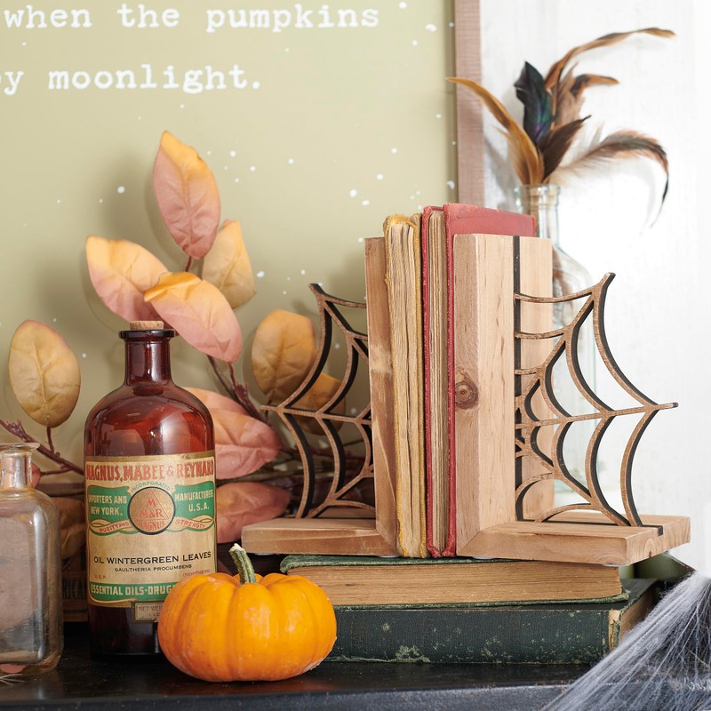 Primitives by Kathy Bookends - Cobweb