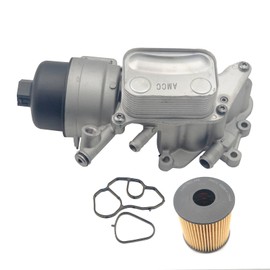 AMCC Engine Oil Cooler and Oil Filter Housing Compatible with Mini N18 Cooper 2011-2016 Mini Cooper Countryman 2013-2016 Cooper Paceman 1.6L Replace： 11428643745 11427583112