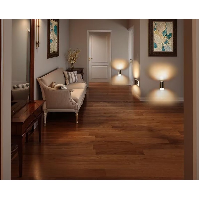 GEPLAD 4 Pack LED Night Light, Plug Into Wall, Dusk