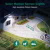 3000LM Solar Lights outdoor, 413 LEDs 4 Adjustable Heads Solar