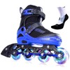 PAPAISON Adjustable Inline Skates for Kids and Adults with Full