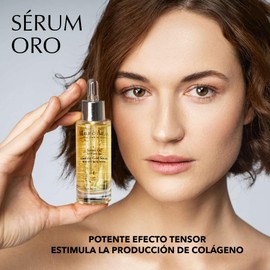 Sérum Oro Marie d'Argan, con Oro de 24K y Ácido Hialurónico, Antiedad, Antiarrugas, Hidratante, Tonifica, Todo Tipo de Piel