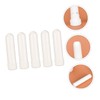Beavorty 10pcs White Aromatherapy Essential Oil Tubes for Relief Refillable