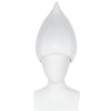 JoneTing Pure Silver Wig for Men Silver Straight Cosplay Wigs