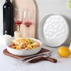 LIANYU Wide Shallow Pasta Bowls Set of 4, Deep Dinner