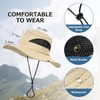 Surblue Boonie Hat Outdoor Sun Hat Breathable Wide Brim UV