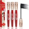 Super Long Mascara,Máscara 4d,Máscara Súper Larga,Máscara De Pestañas De Fibra