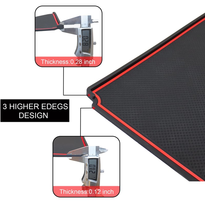 SENSHINE Dash Dashboard Cover Mat for Subaru Forester Accessories 2019-2023