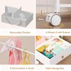 BBLIKE 3in1 Diaper Caddy Organizer - Diaper Caddy & Rolling