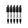 Sharpie Mini Permanent Markers with Golf Keychain Clips, Fine Point,
