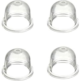 4-Pack 561635001 Primer Bulb Pump for Ryobi Weedeater Homelite Carburetor String Trimmer Brush Cutter Backpack Blower Weed Wacker Primer Bulbs Replace Zama 0057003 0057004 Echo 12538108660
