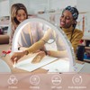KMLSHLL Half Moon Light for Nail Desk, 29 in Half