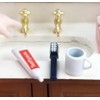 3Pcs Toothpaste, Toothbrush and Cup Model, 1/12 Scale, Miniature Dollhouse