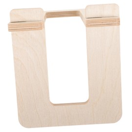 SHINEOFI Wooden Bike Stand DIY Scooter Support Durable Parking Holder for Home Garage Office Easy to Clean Use Creative Display for Balance Bikes