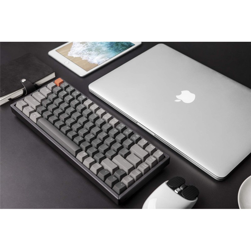 Keychron K2 Wireless Mechanical Keyboard, 75% Layout 84 Key Bluetooth/USB-C