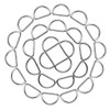 Bonnin 6Pcs Quality Metal D Rings Fasteners Buckles for Webbing