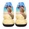 chaqlin Funny Giraffe Car Seat Cover Universal Fit Car Truck