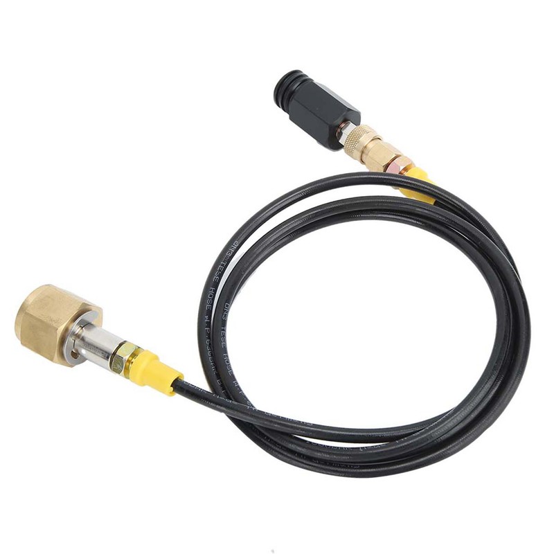 1.5m G1/2-14 CGA320 CO2 Tank Adapter Soda Hose Kit Accessories
