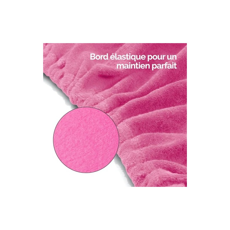 Vivezen® Round Terry Cloth Stool Cover - 10 Colours -