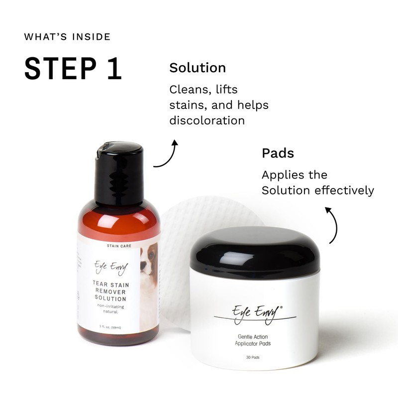 Eye Envy Dog Tear Stain Remover Starter Kit with ProPowder
