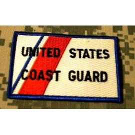 NEW United States Coast Guard Embroidered Cap Jacket Military Patch