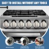 Silicone Stove Knob Safety Locks - Child Proof Oven Knob