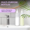 BRIGHTFROM Twist Top Applicator Bottles, Squeeze 6 OZ Empty Plastic