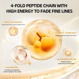 Snowzoom Deep Vitamin C Golden Capsule Face Moisturizer - Liposome Capsules for Wrinkles and Skin Radiance - Transparent Gel for Hydration and Glow - Korean Skin Care 1.94 oz