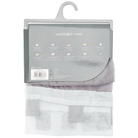 Douceur D'Intérieur – 1362747 – Curtain Pair with Tassel – White/Almond – 2 x 60 / 90 cm