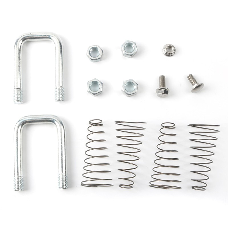 Camotokiit 1900-2-1600 Replacement Safety Chain U-Bolt Kit Fits B&W Gooseneck