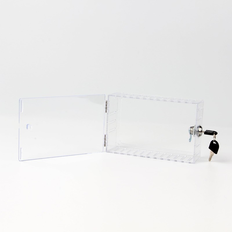 Lxmxgk Universal Thermostat Lock Box with Key, Large Thermostat Lock