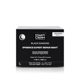 MARTIDERM Epigence Expert Repair Nachtnachfüller, 50 ml, Schwarz Diamond