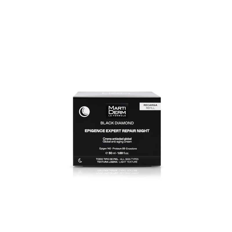 MARTIDERM Epigence Expert Repair Nachtnachfüller, 50 ml, Schwarz Diamond