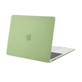 MOSISO Compatible with MacBook Air 13 inch Case M1 A2337 A2179 A1932, Protective Hard Shell Cover Compatible for MacBook Air M1 Case 13.3 inch 2021 2020 2019 2018 Retina Touch ID, Chartreuse