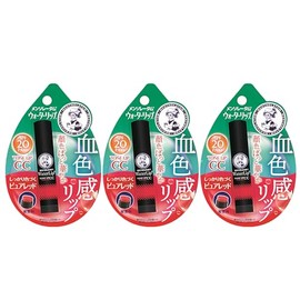 Mentholatum Water Lip Tone Up CC Pure Red x 3 Pieces