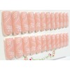 Pretty In Floral Lace Matte Long Square Press On Nails