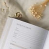 Odernichtoderdoch Wedding Planner "Just Love" Book, Wedding Planner with Schedule,