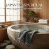 Paquete Toallas Japonesas Toalla Exfoliante Doble Cara Cepillo Espalda Ducha