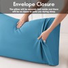 Pillowcases Standard Size 2 Pack, Cooling Bamboo Pillow Cases with