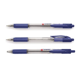 Cello Ballpoint Blue Pen, Pack of 12 Ballpoint Pens, Smooth Writing Action - Medium Point Nib (1.0mm) Ball point pens multipack, Ideal for School, Work, Home stationary supplies