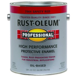 Rust-OLEUM 7564-402 Gallon Red Enamel Paint, 1 Gallon (Pack of 1)