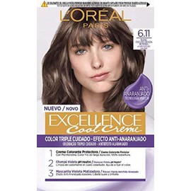 Excellence cream ink #6.11-rubio oscuro ceniza