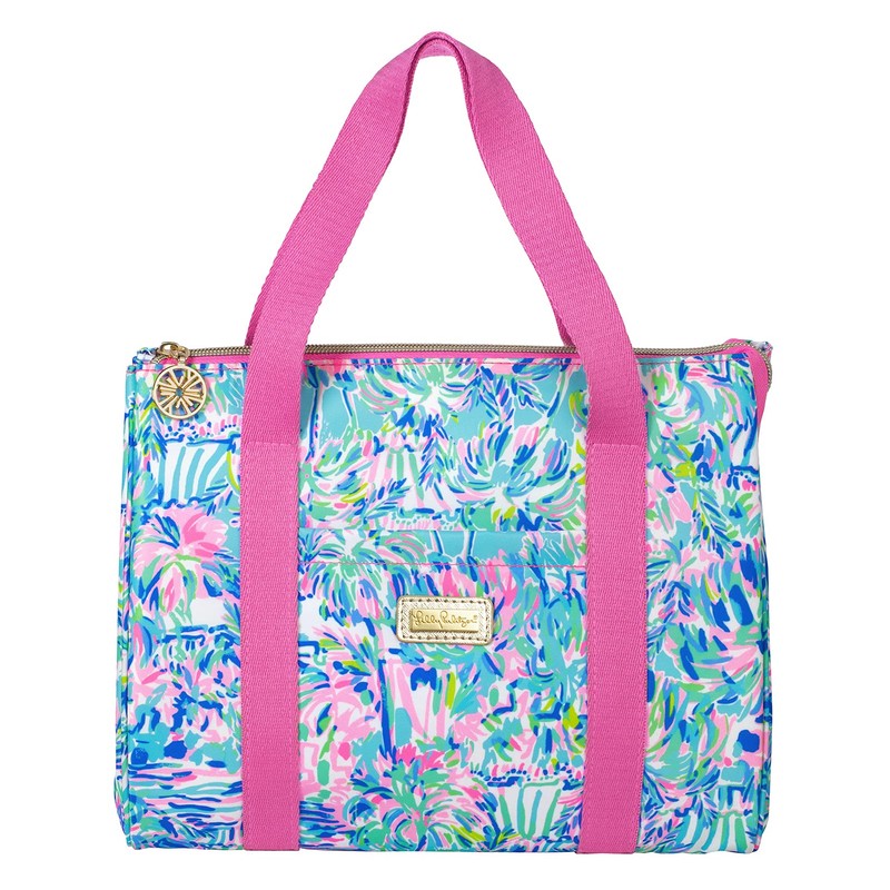 Lilly Pulitzer Cute Lunch Bag for Women, Large Capacity Insulated