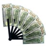 100 Dollar Note Design Folding Hand Fan - USA Souvenir