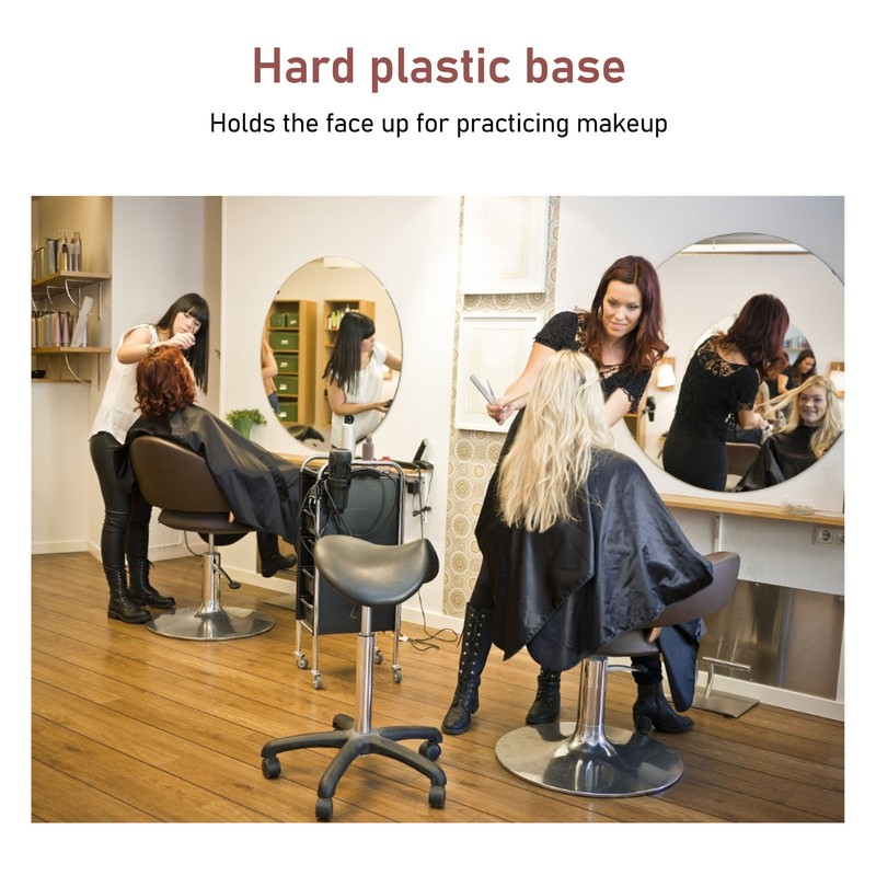 Makeup Practice Face Reusable Realistic 5D Full Face Silicone Makeup