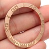 Watch Bezel Insert 38mm Ceramic Embossed Digit Watch Bezel Ring