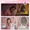 CoolGift Mart Romantic Love Arrow 3D Luminous Desktop Earring Organiser